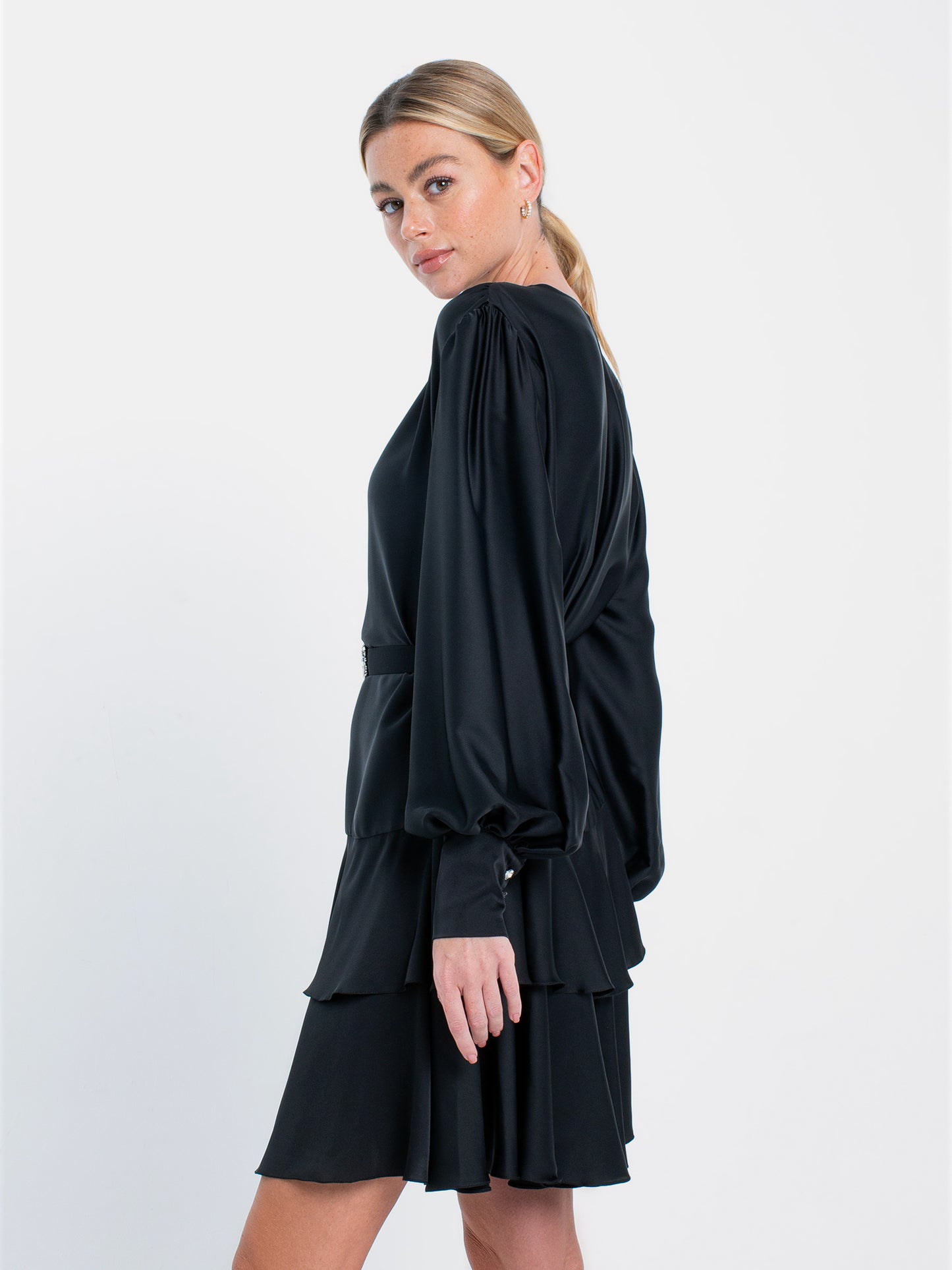 Black Birthday Mini Dress