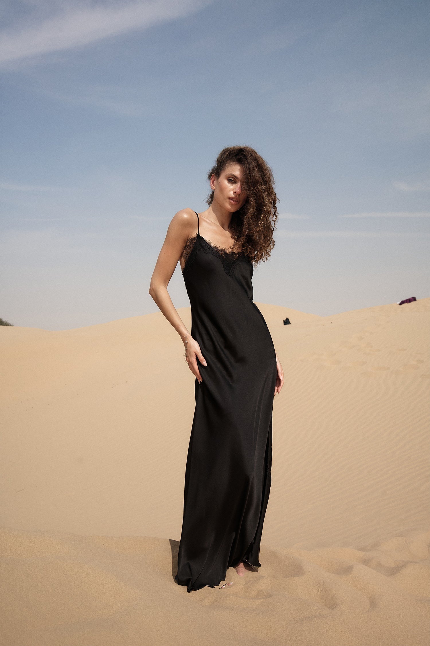 Black Dress With Lace – SILKYLICIOUS