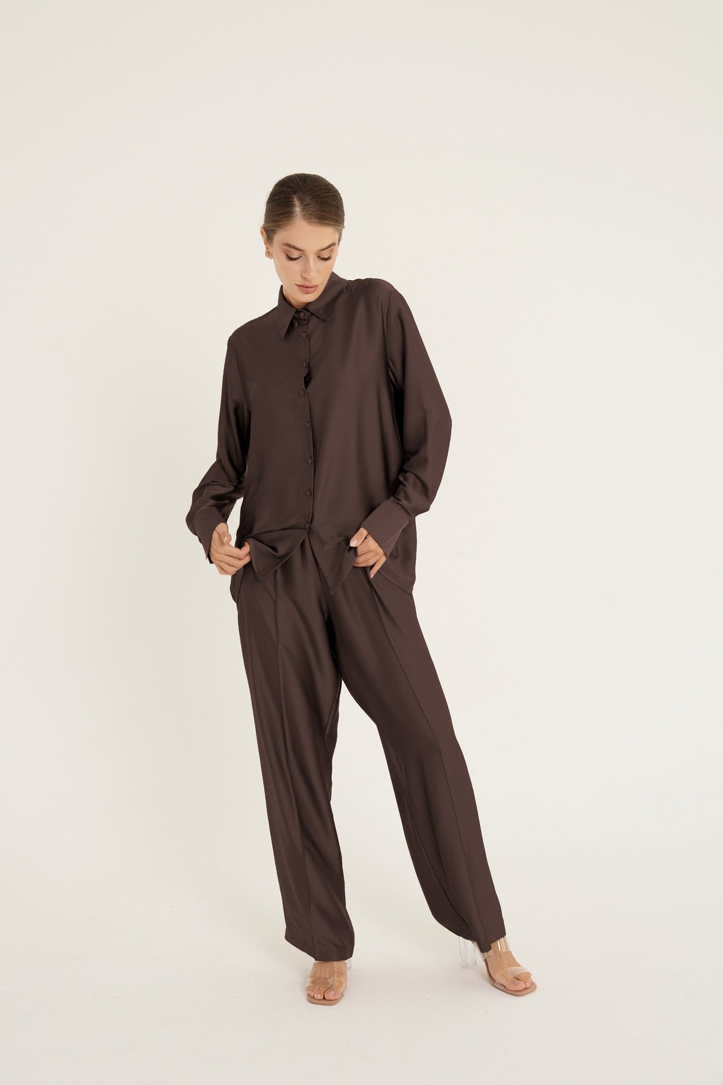 Dark Brown Fiora Set