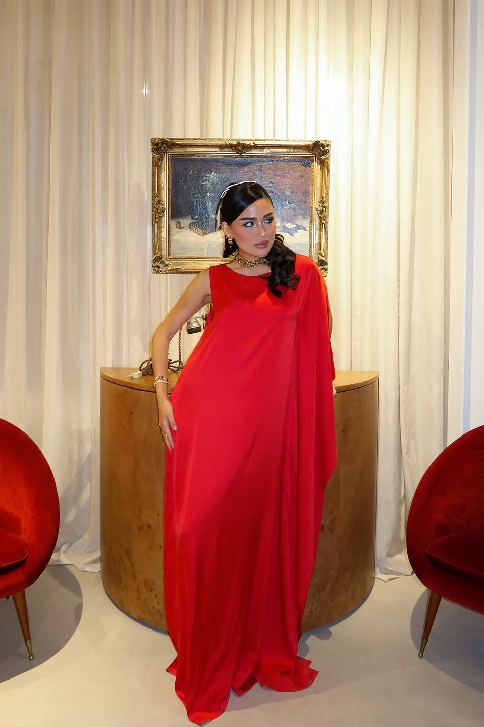 Red Muse Dress