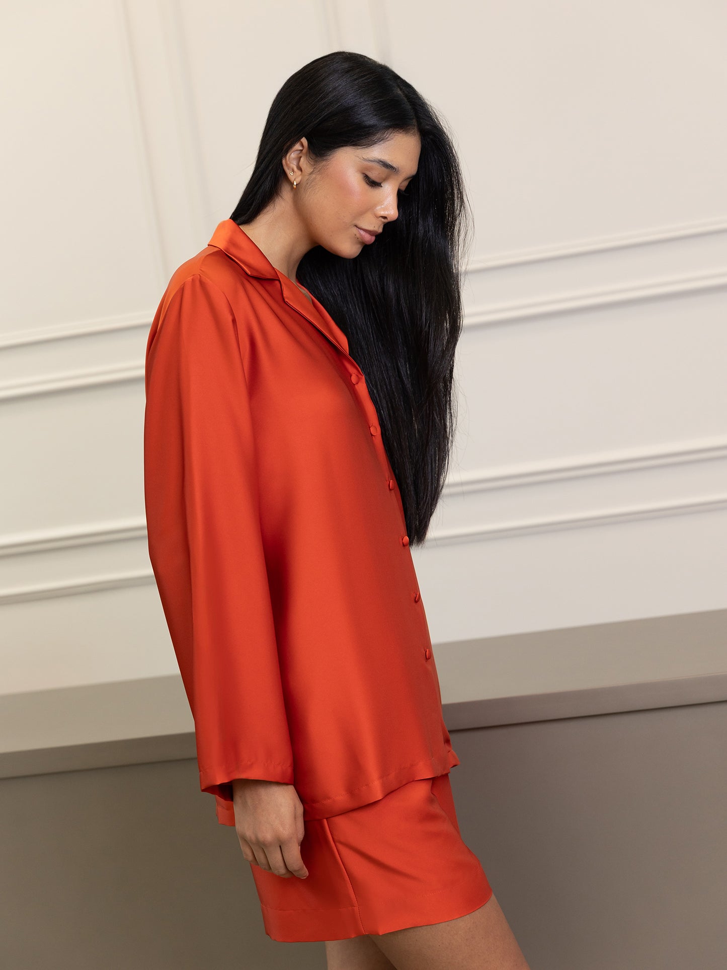 Orange Alua Shorts Set