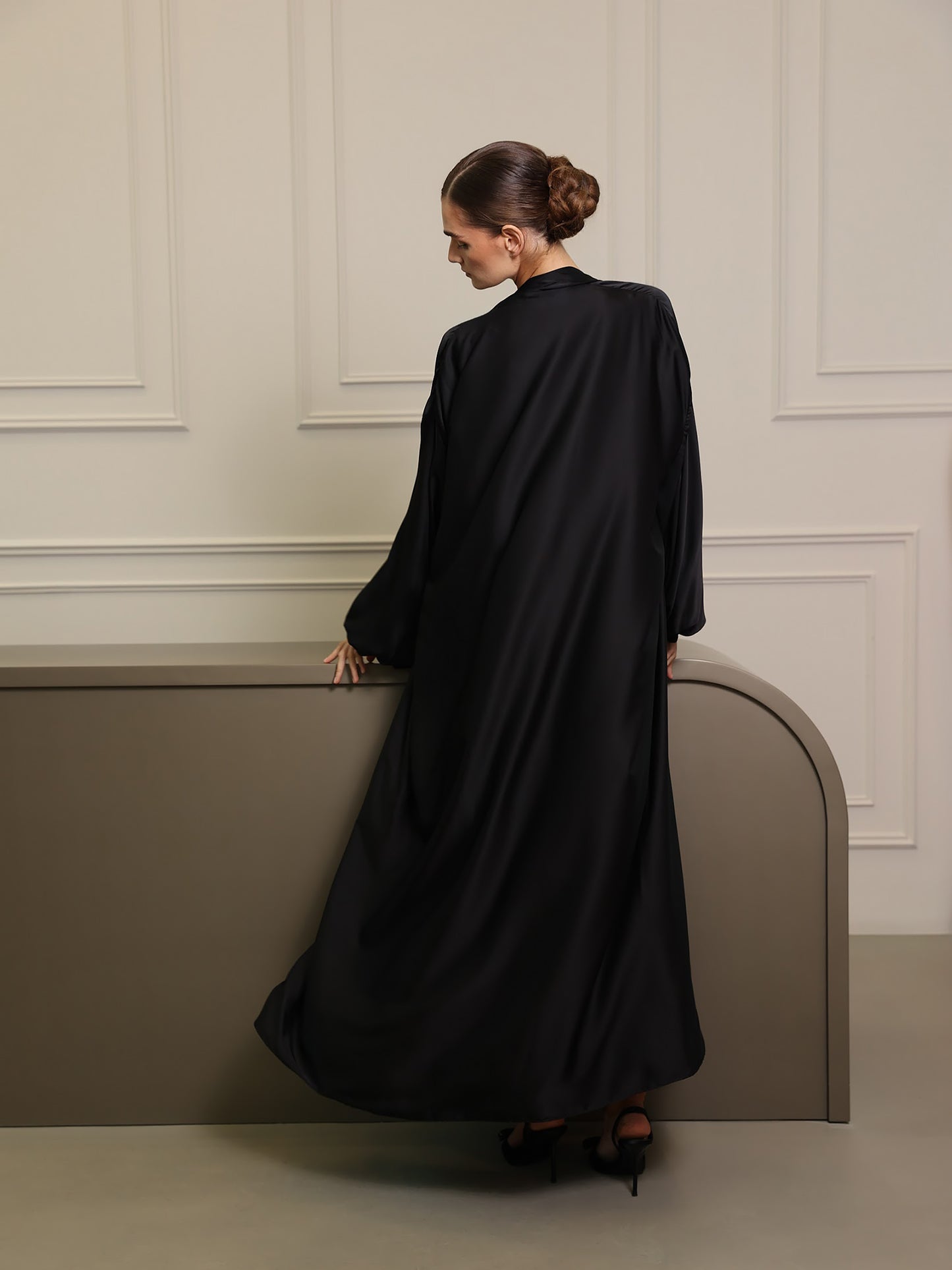 Black Dana Bell Dress Set