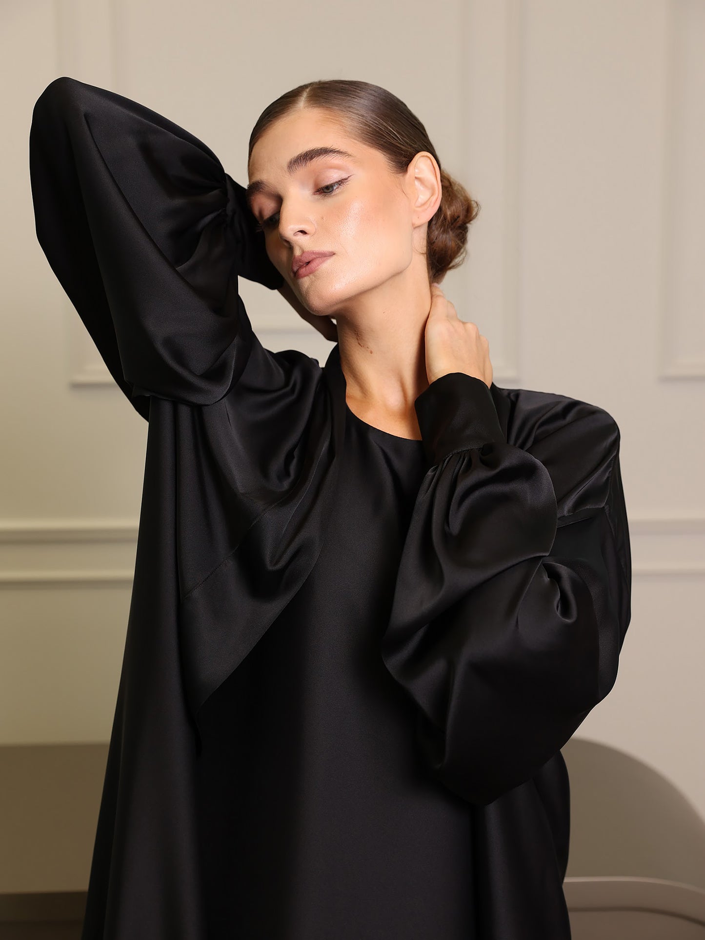 Black Dana Bell Dress Set