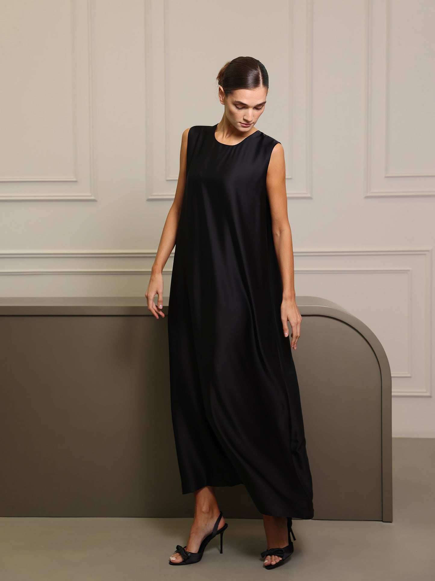 Black Dana Bell Dress Set