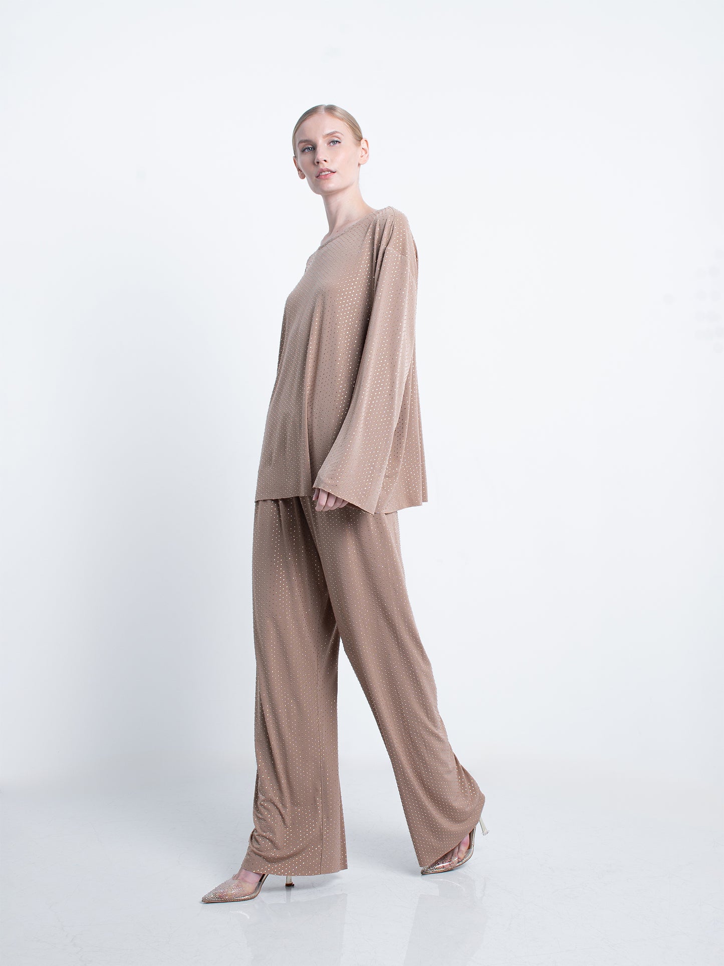Bronze Nara Pants Set