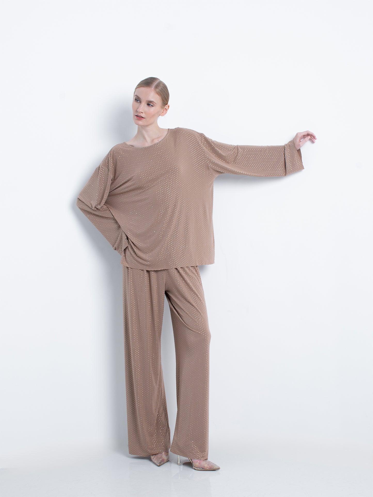 Bronze Nara Pants Set