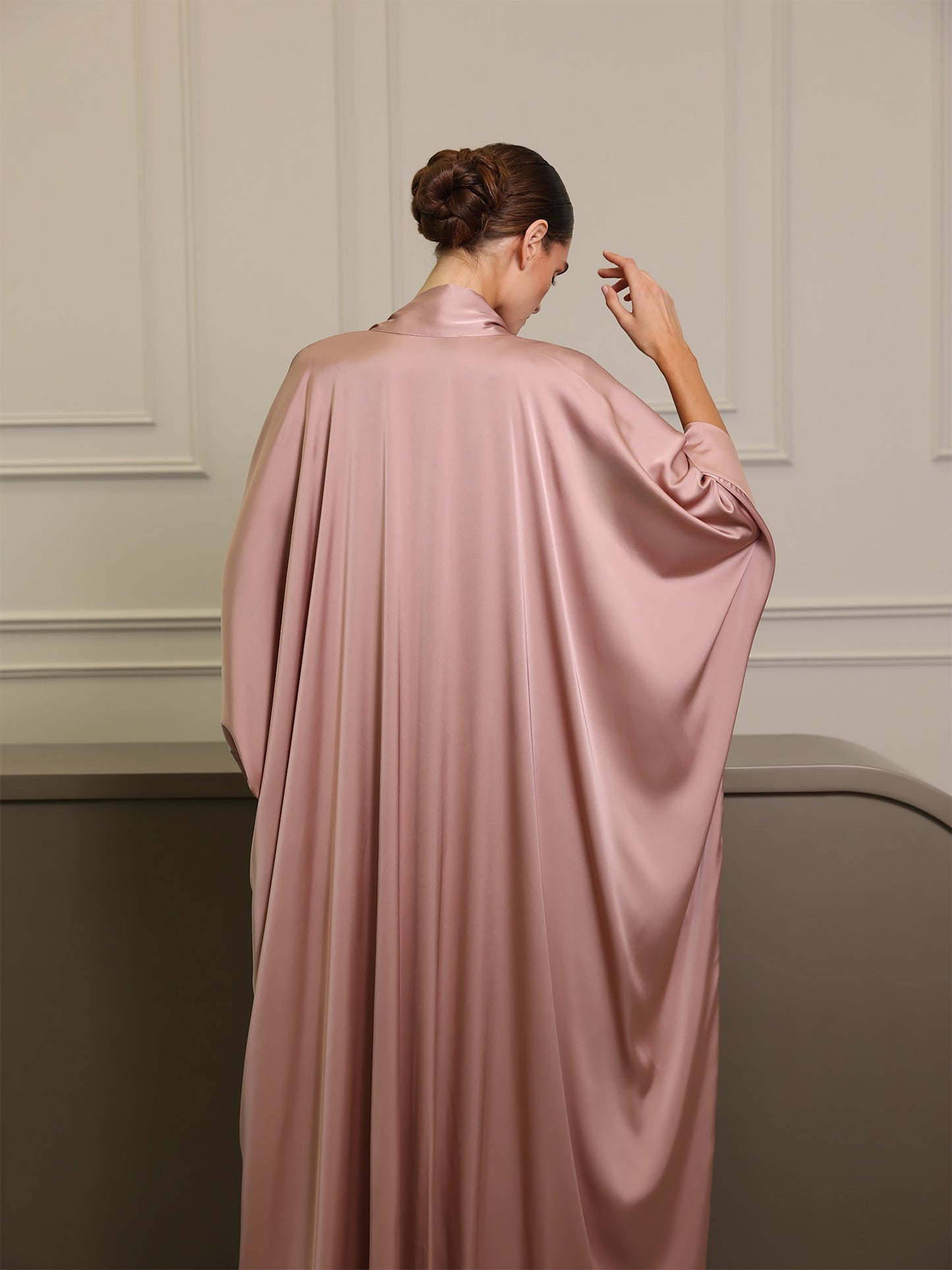 Dusty Rose Dana Wide Dress Set