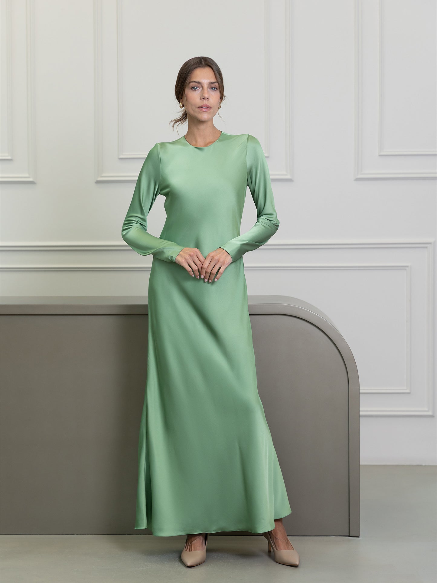 فستان ريما ماكسي أسود