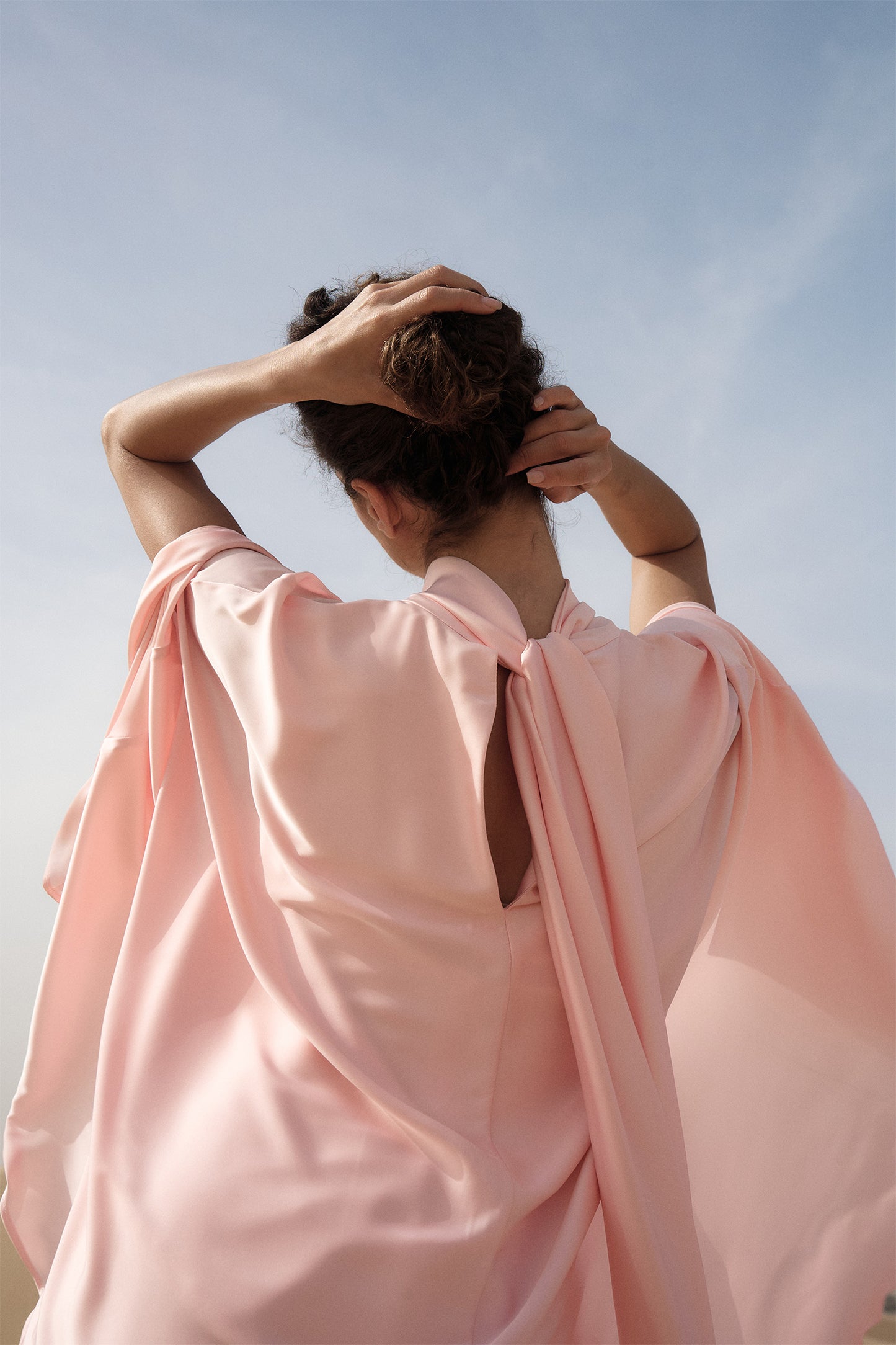 Rosè Lina Cape Co-ord Set