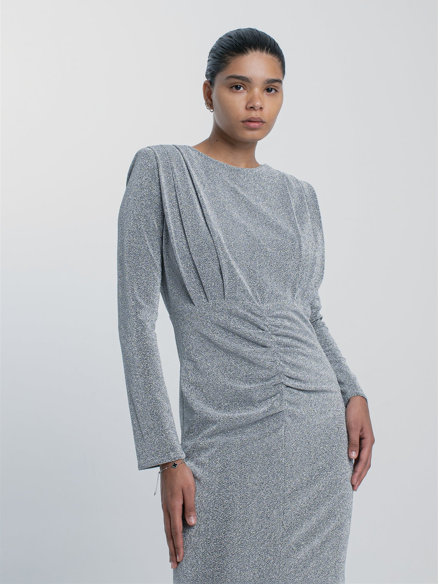 Silver Marble Dress