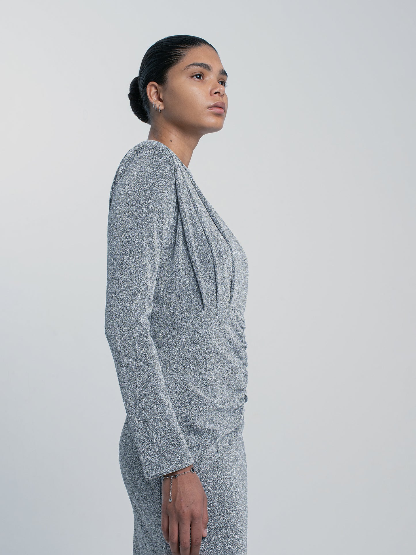 Silver Marble Dress