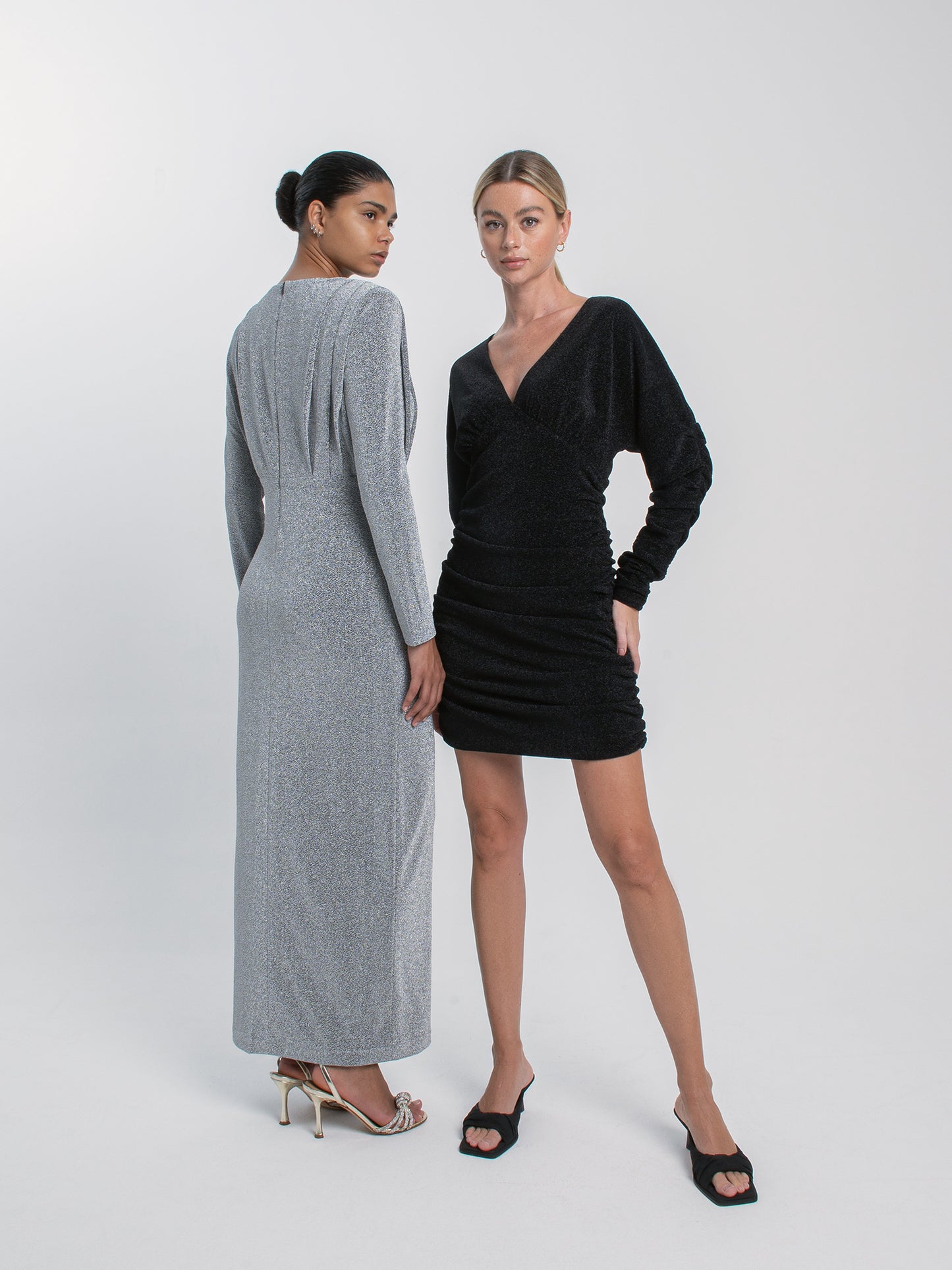 Silver Marble Dress