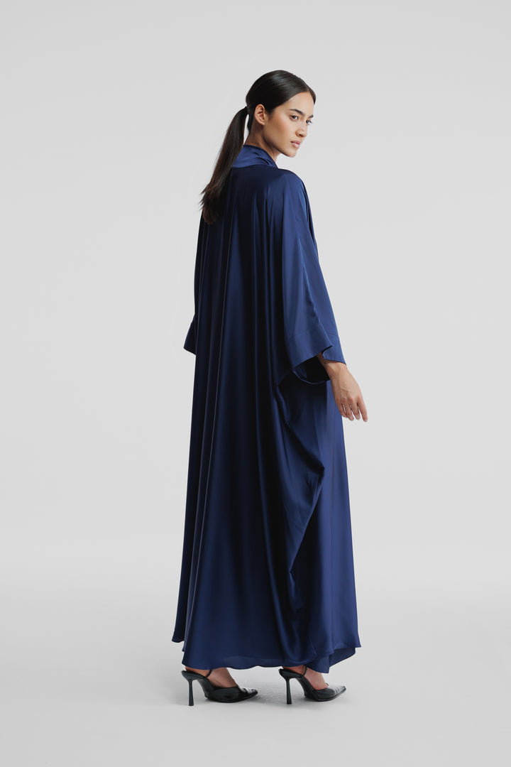 Navy Blue Dana Wide Dress Set