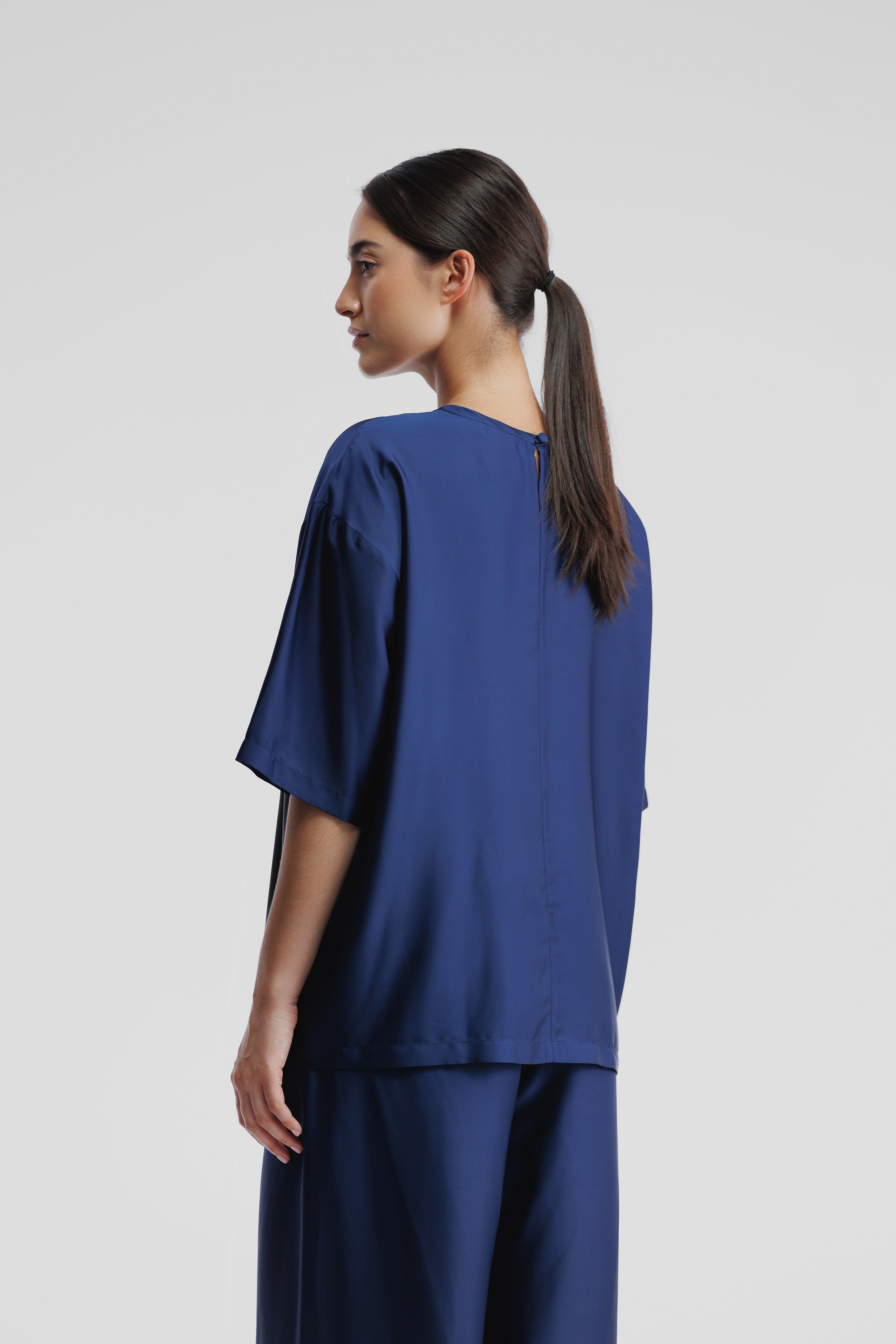 Navy Blue Dana Wide Set