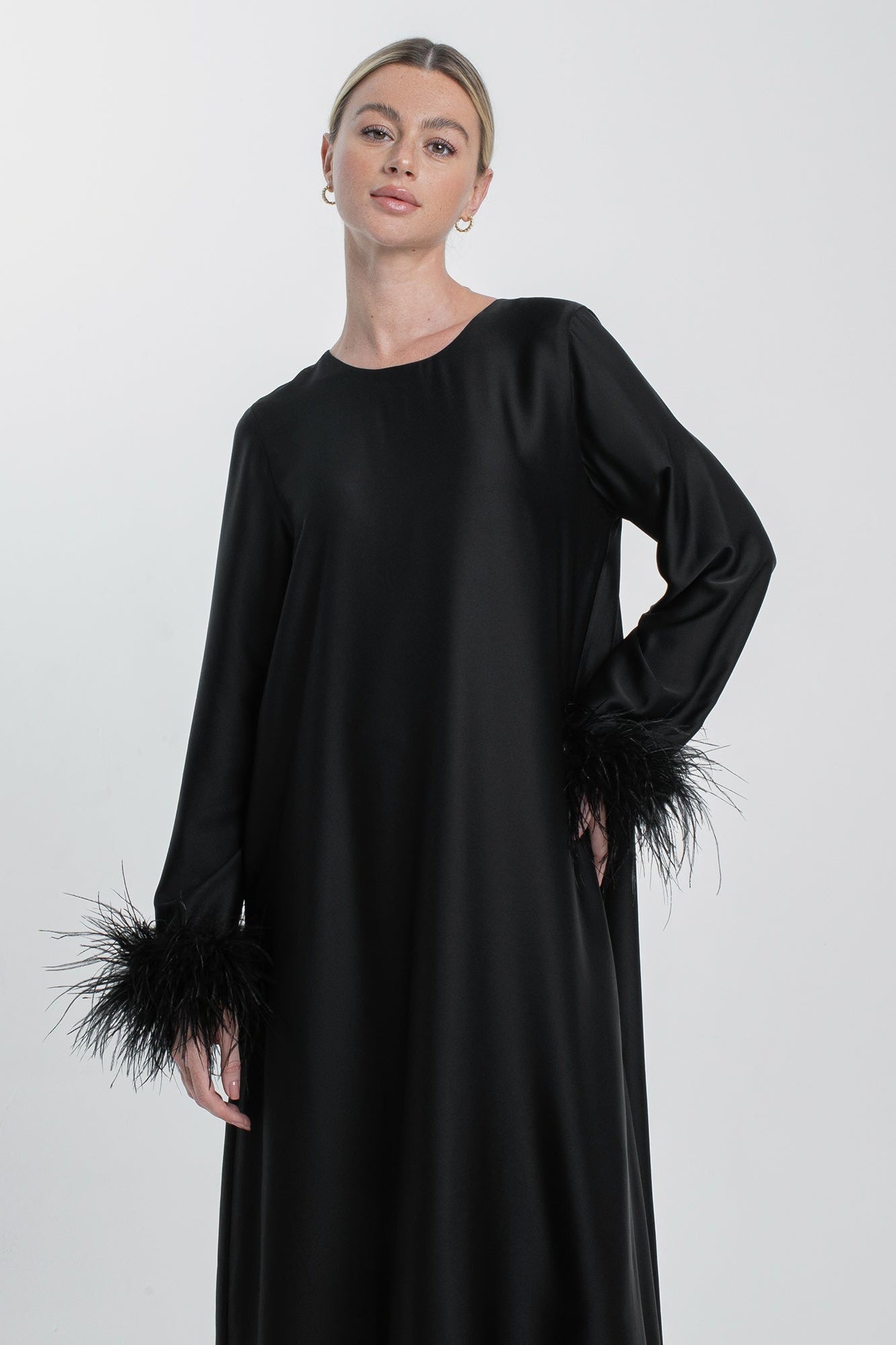 Black Chic Dress – SILKYLICIOUS