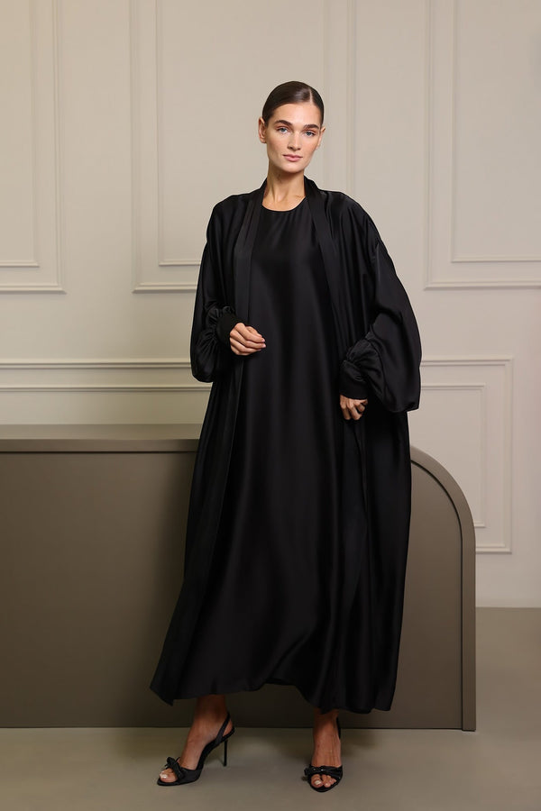 Black Dana Bell Dress Set