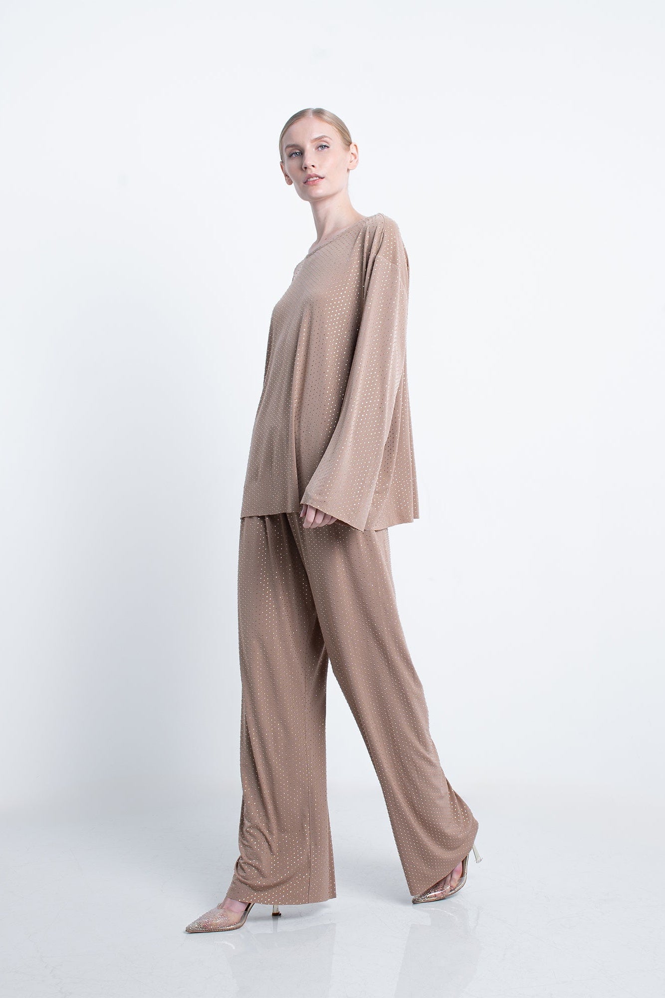 Bronze Nara Pants Set