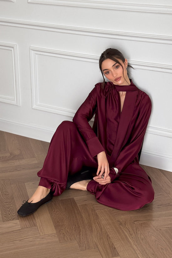 Burgundy Noora Set