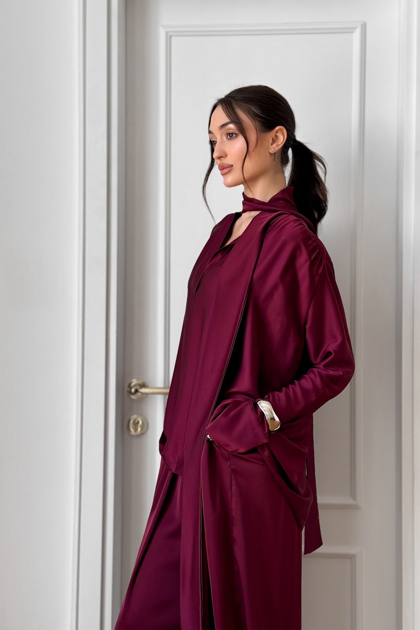Burgundy Noora Set