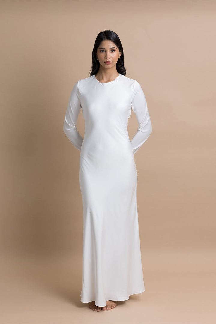 Creme Rima Maxi Dress