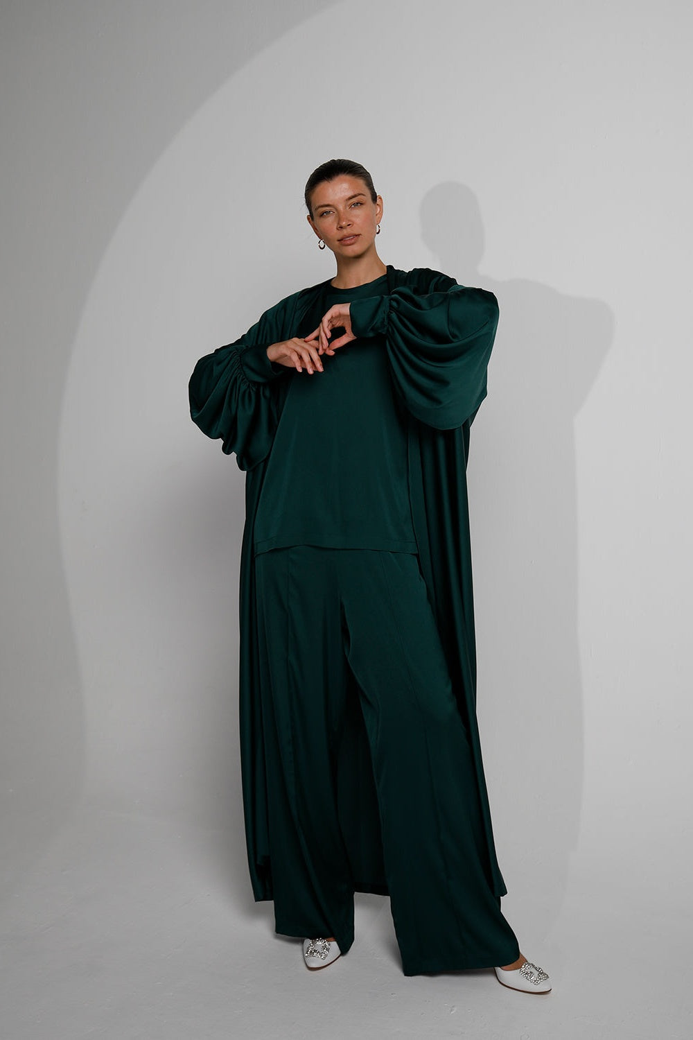 Dark Green Dana Bell Set