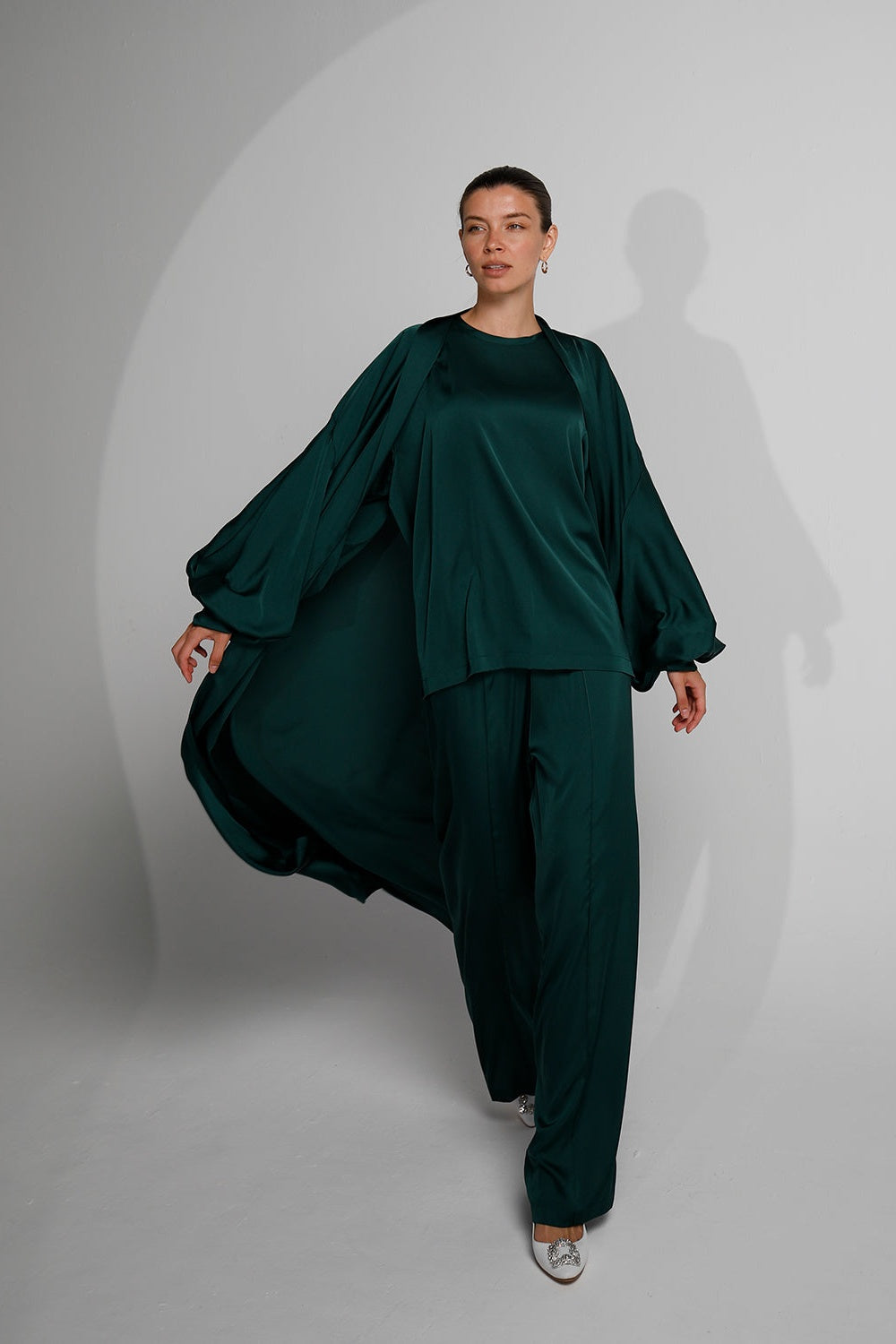 Dark Green Dana Bell Set