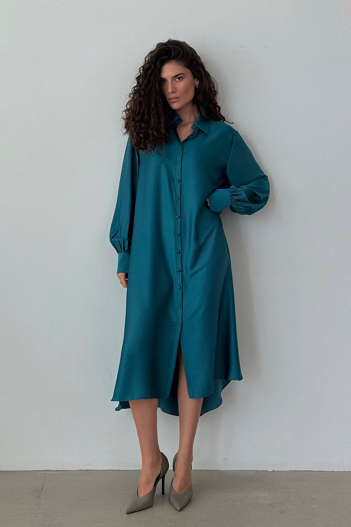 Dark Green Nigora Dress