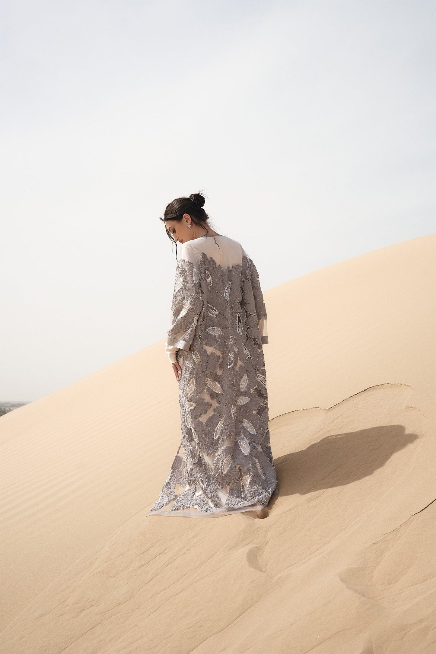 Grey Aisha Cape