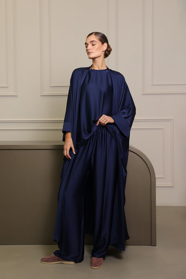 Navy Blue Dana Wide Set