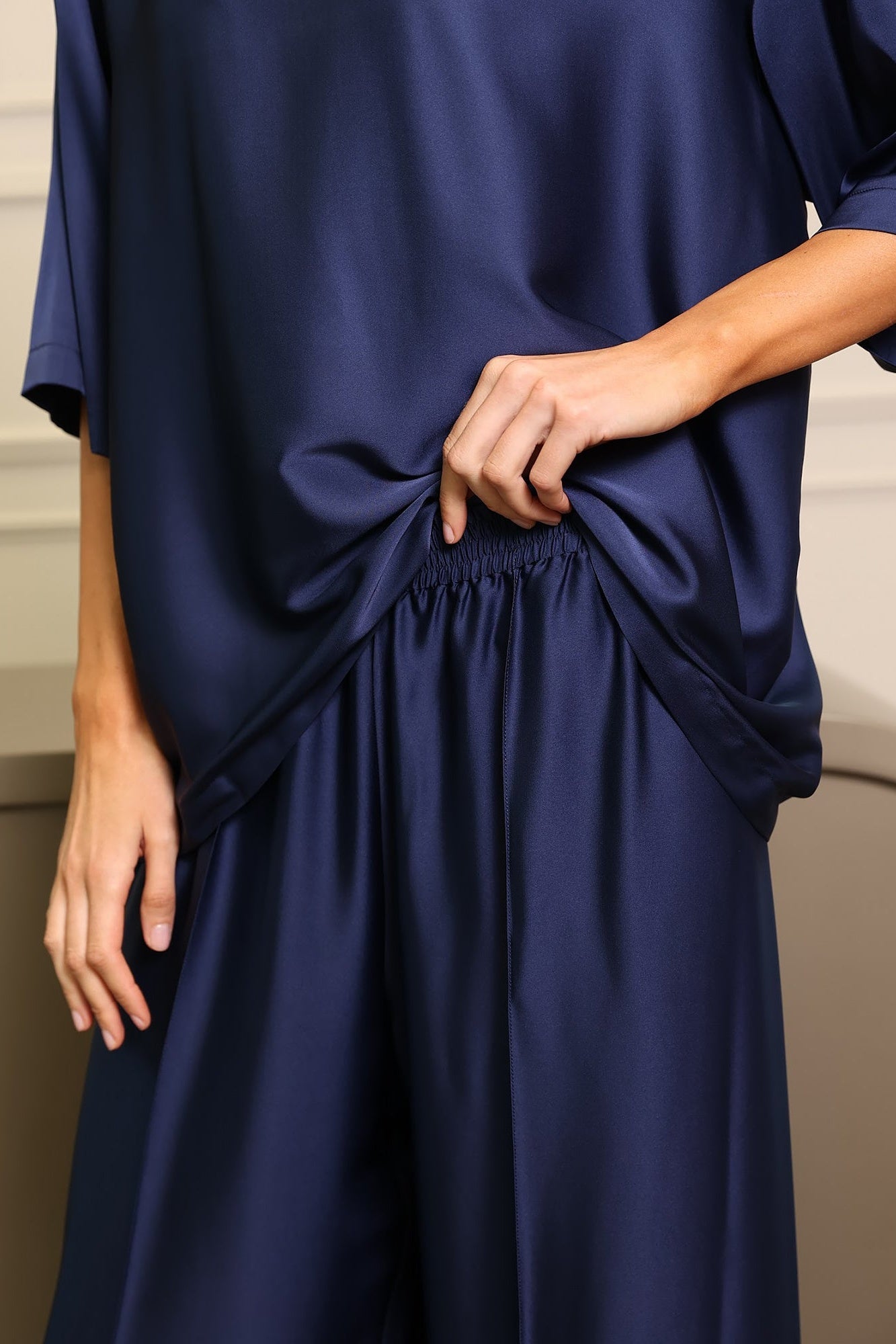 Navy Blue Dana Wide Set