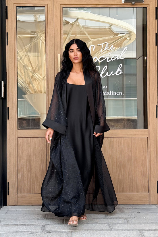 Black Blink Abaya