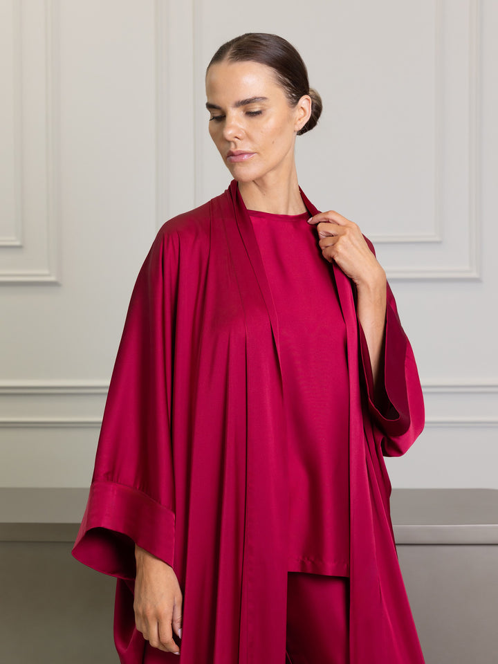 Burgundy Dana Wide Set