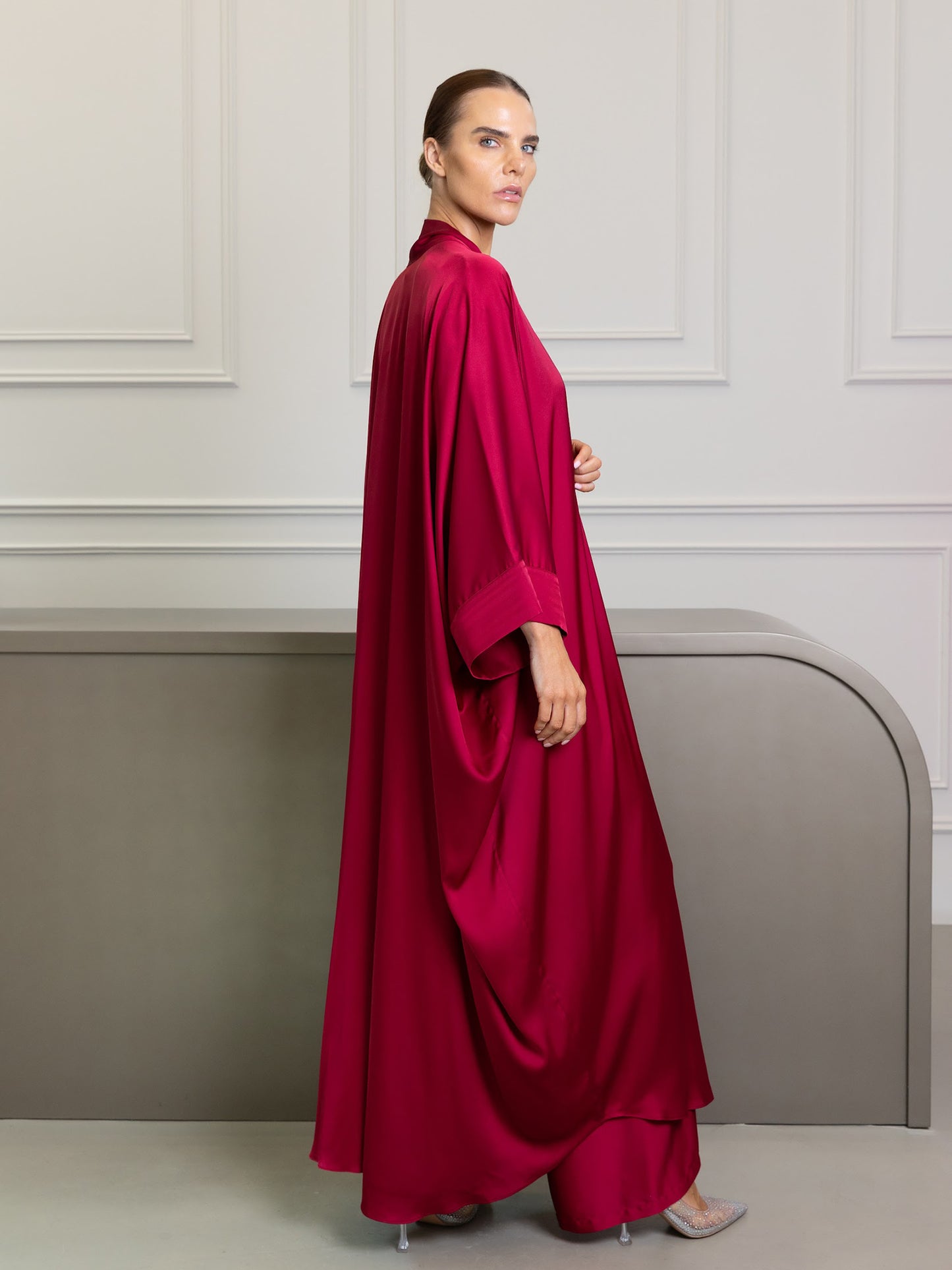 Burgundy Dana Wide Set