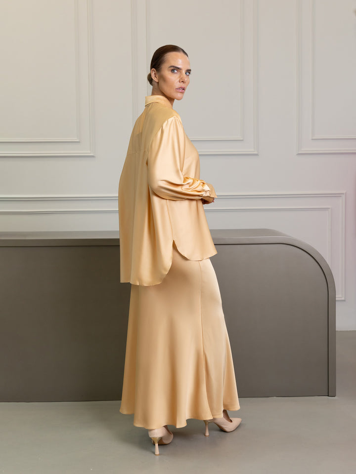 Champagne Fiora Skirt Set