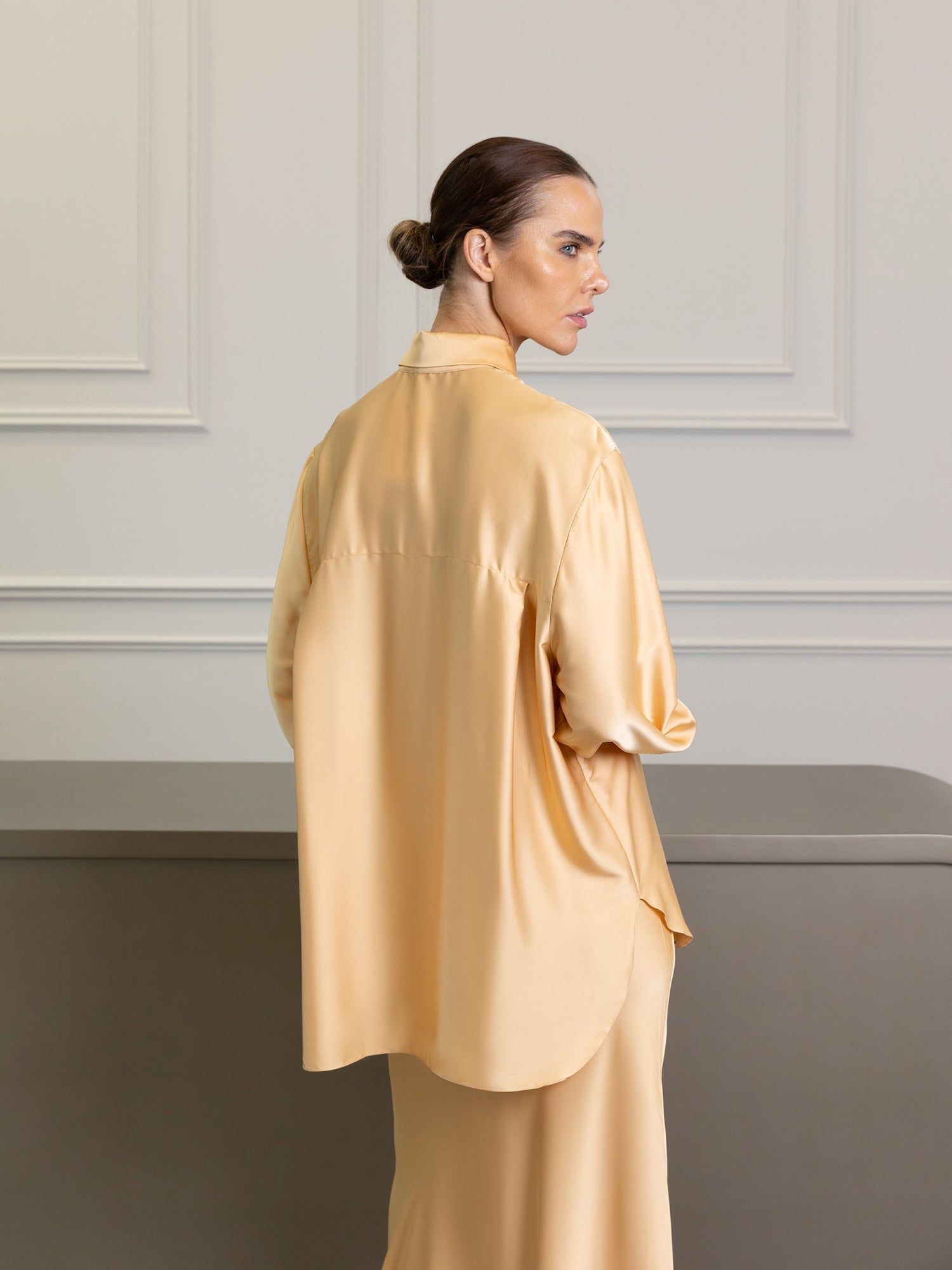 Champagne Fiora Skirt Set
