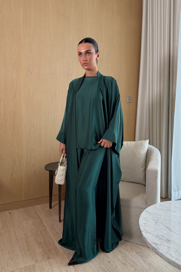 Dark Green Dana Wide Set