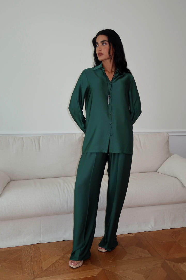 Emerald Green Fiora Set full length