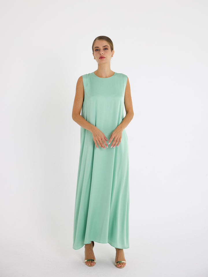 MENTHOL GREEN DANA DRESS SET