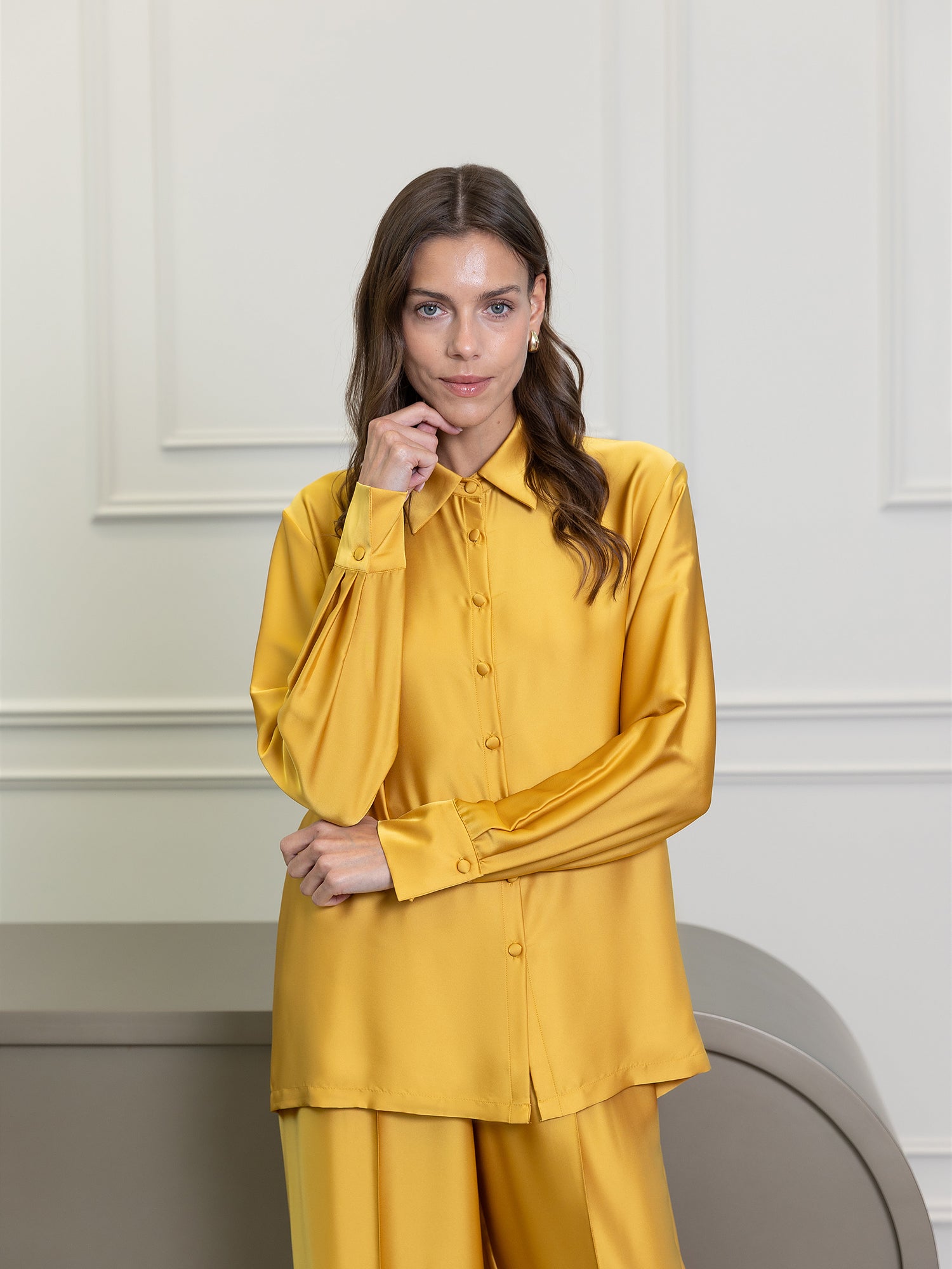 Mustard Yellow Fiora Set