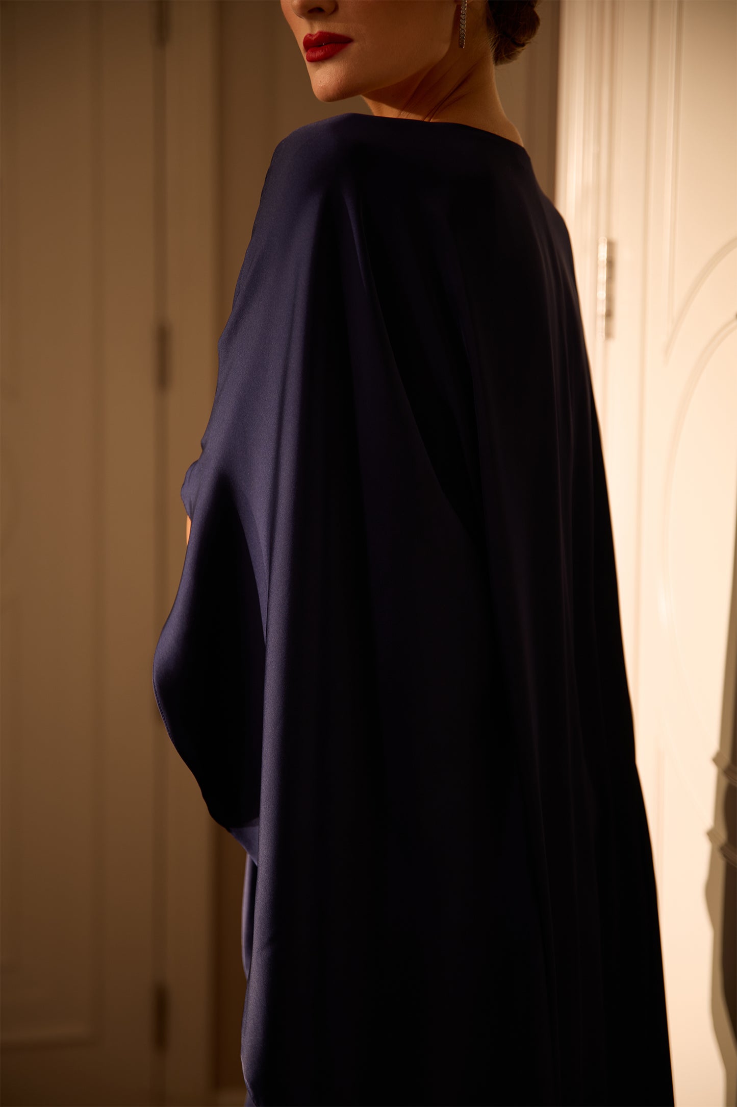 Navy Blue Grace Kaftan