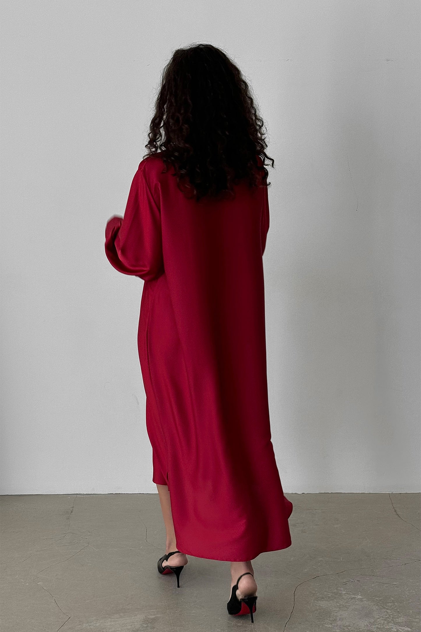 Red Nigora Dress