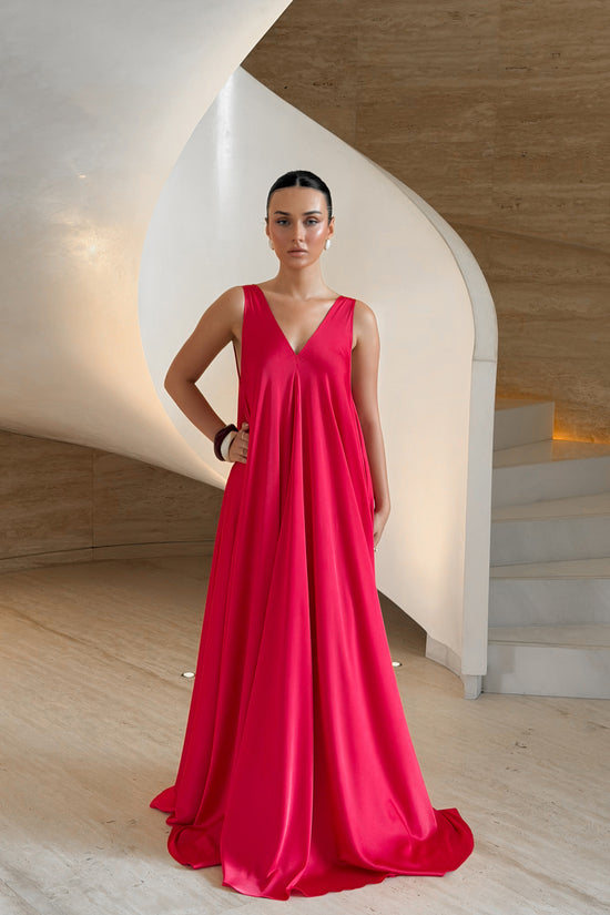 Red Sun Dress