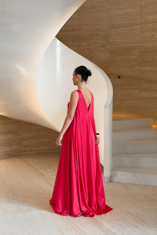 Red Sun Dress