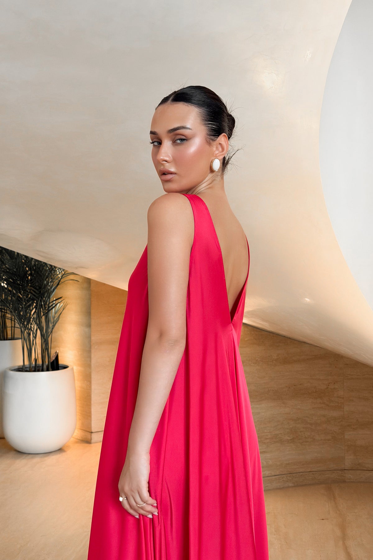 Red Sun Dress