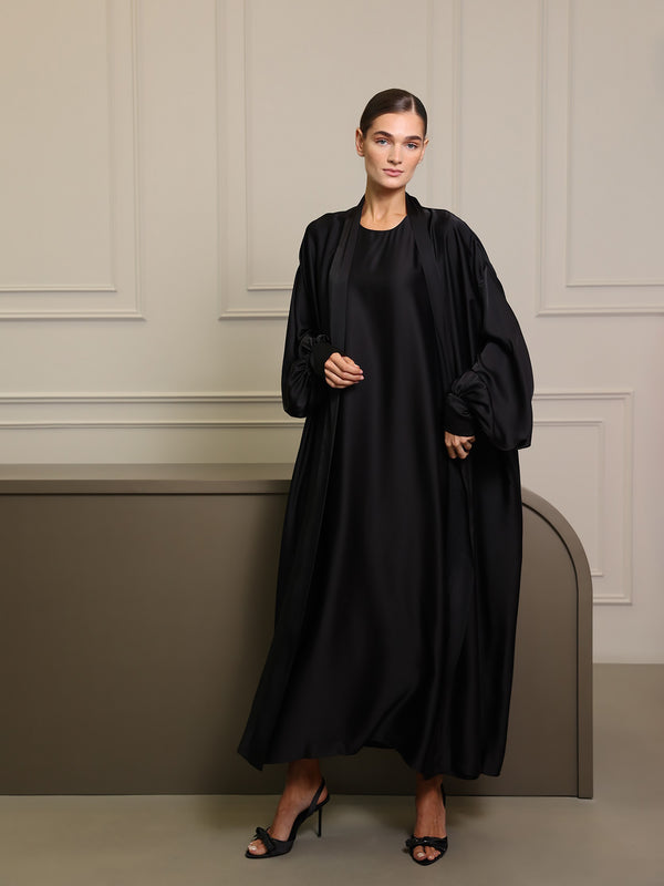 Black Dana Bell Dress Set