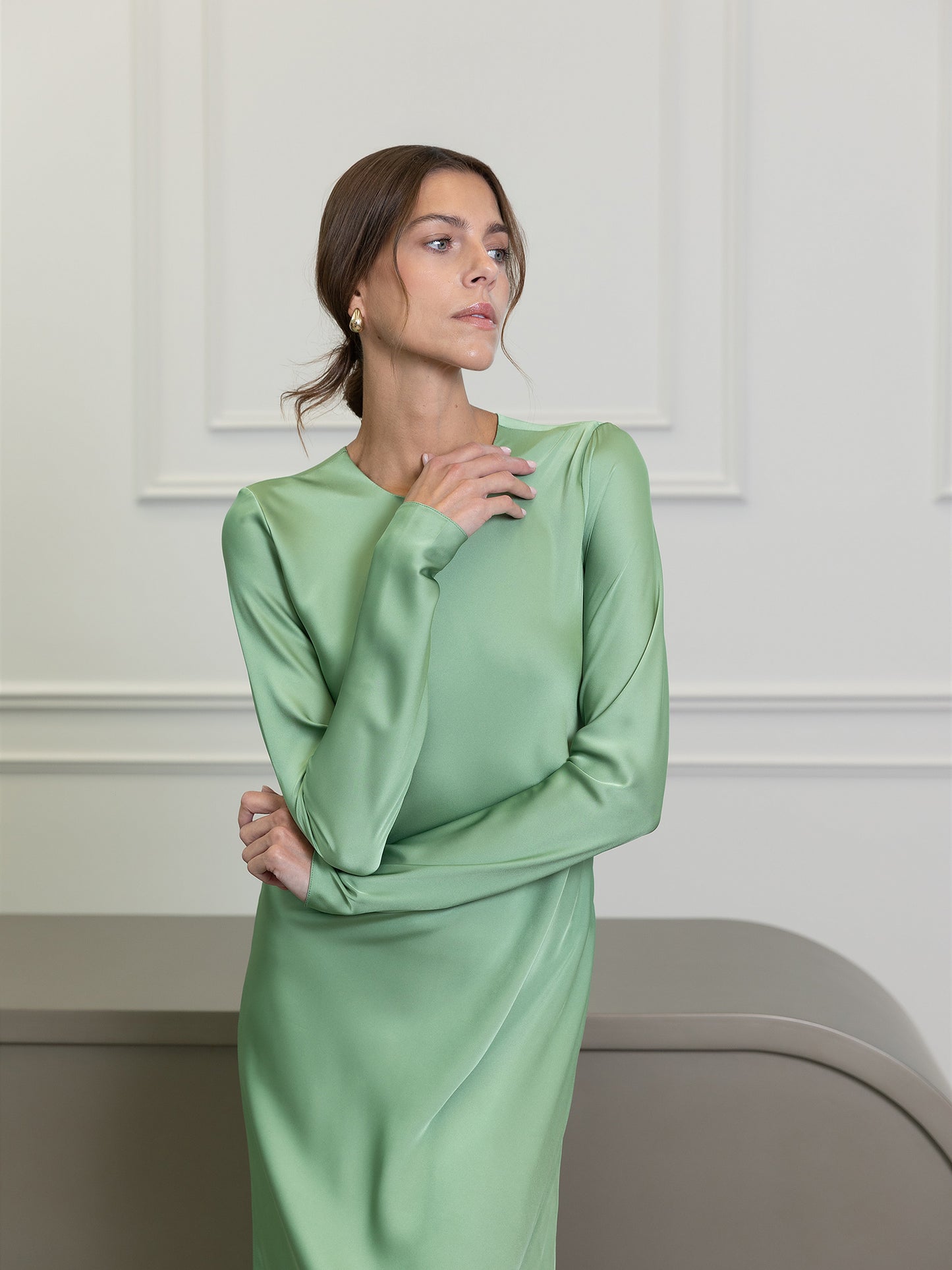 فستان ريما ماكسي أسود