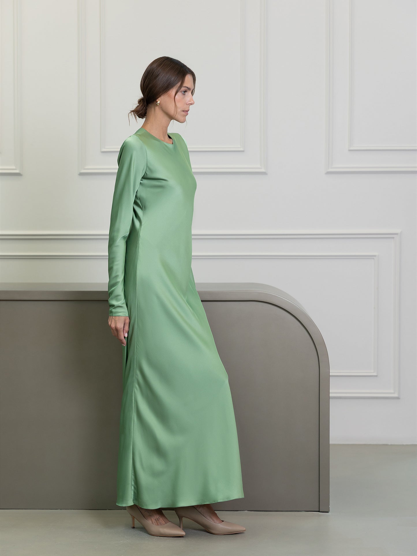 فستان ريما ماكسي أسود