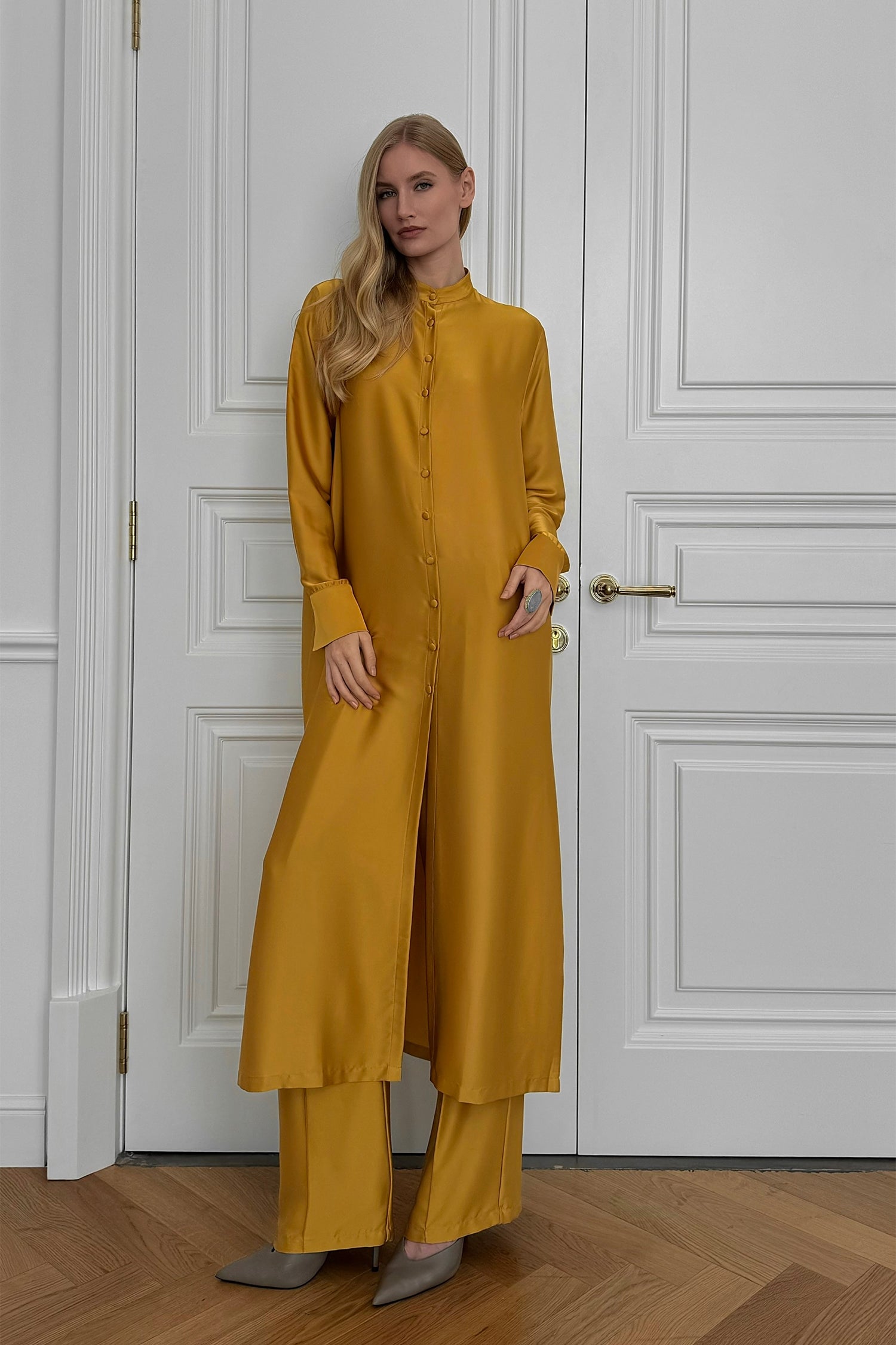 Mustard Yellow Dari Set