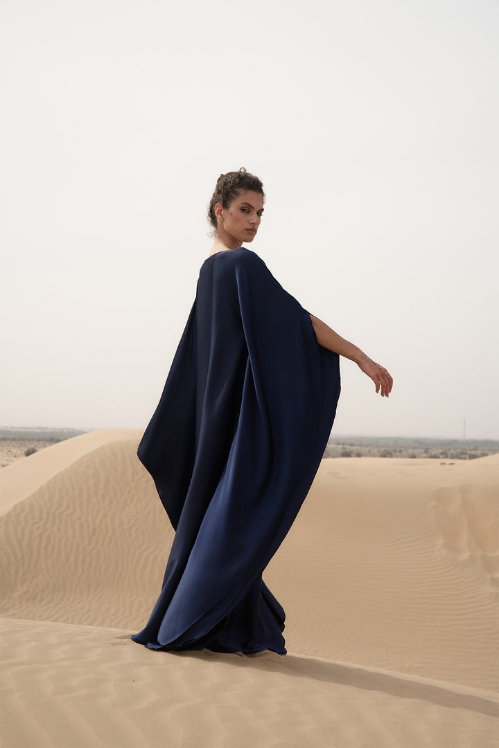 Navy Blue Grace Kaftan