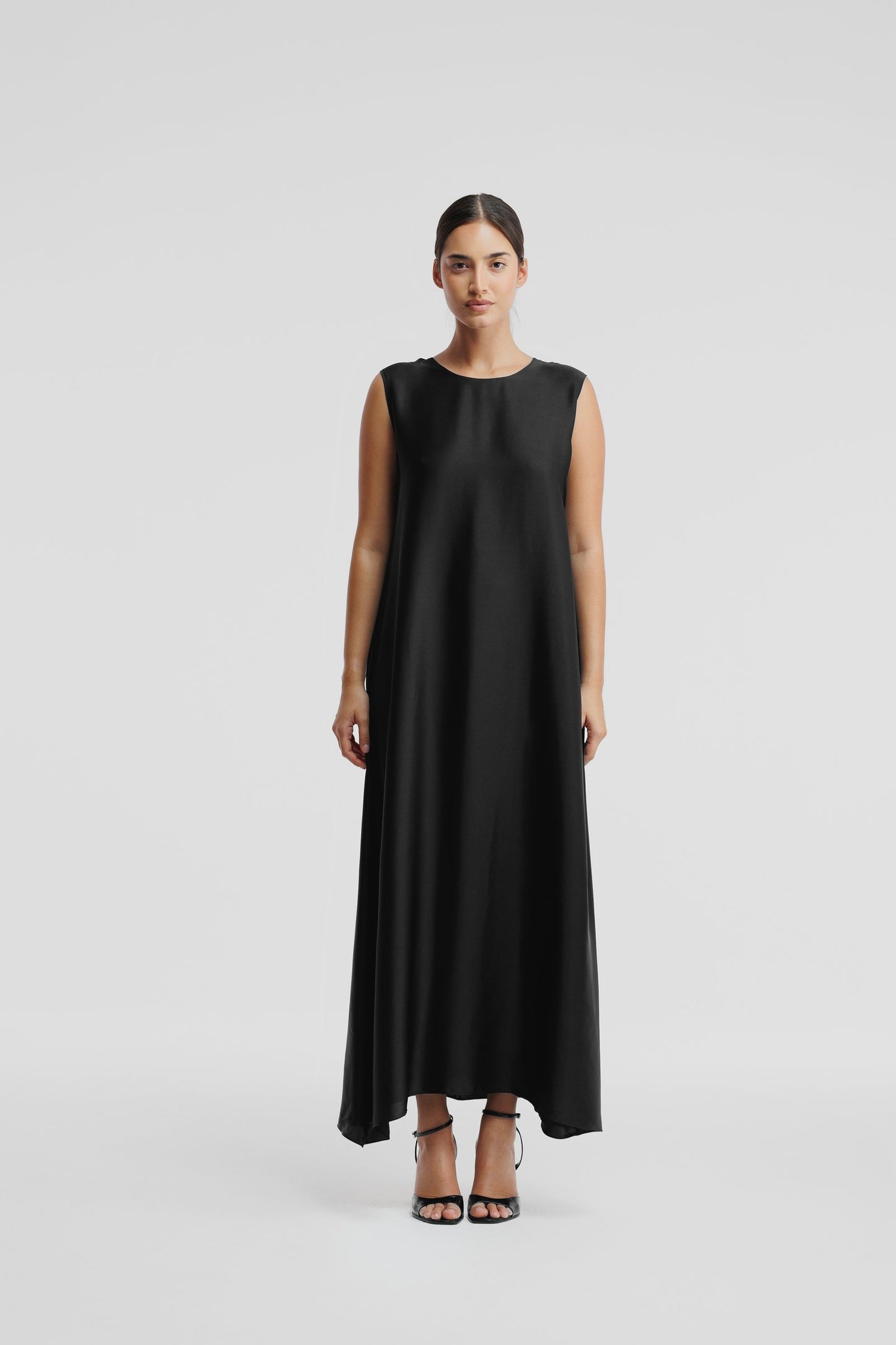 Black Dana Wide Dress Set